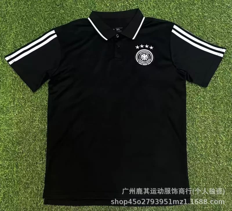 Spain National Team Training Jersey 2022-23 Home — 2627德国黑色POLO