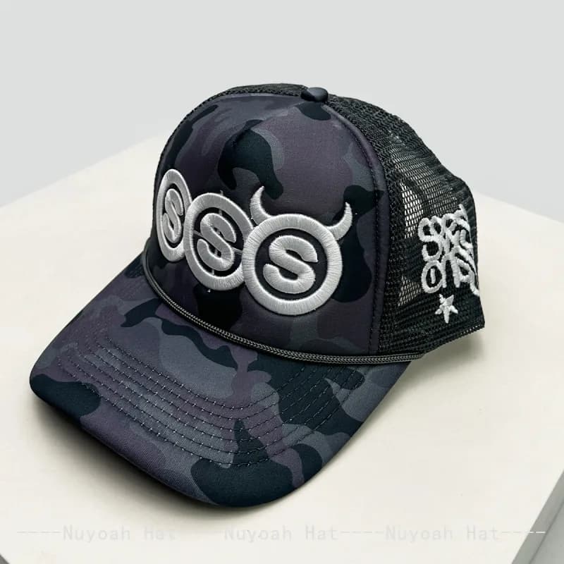 Sp5der Trucker Hat Camouflage