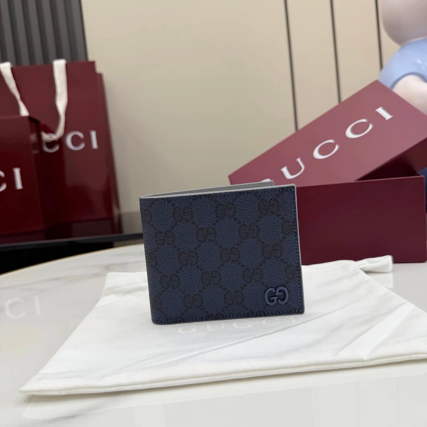 Gucci GG Marmont Wallet Monogram Canvas
