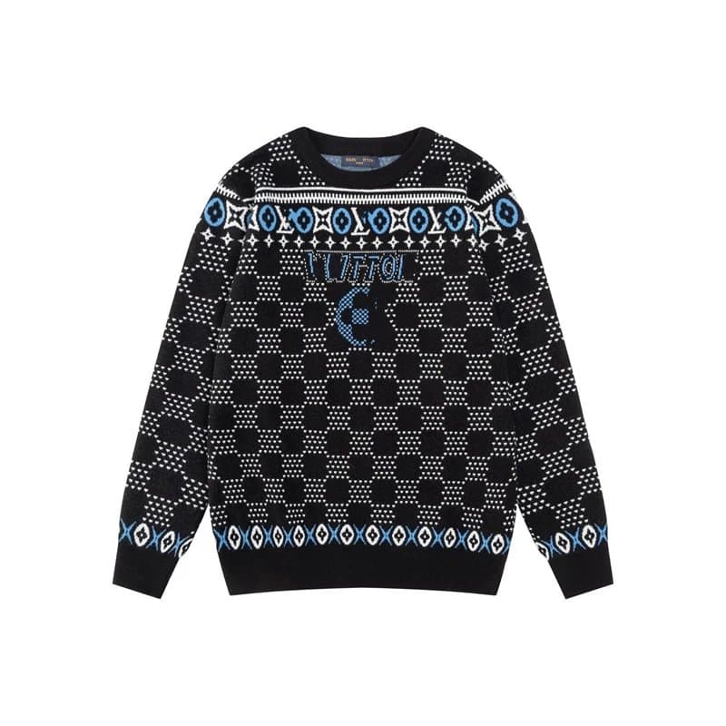 Gucci GG Knit Sweater Interlocking GG Pattern — 13