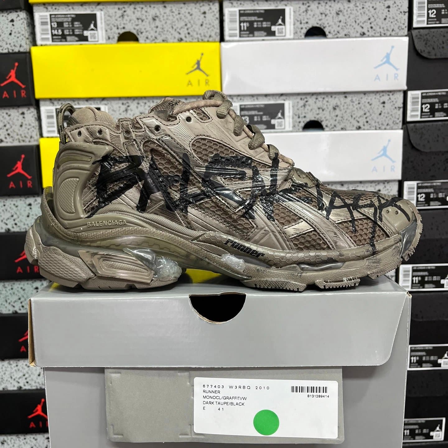 Balenciaga Speed Trainer Monocle/Graffiti