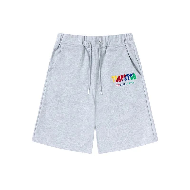 Corteiz Logo Shorts Rainbow Logo
