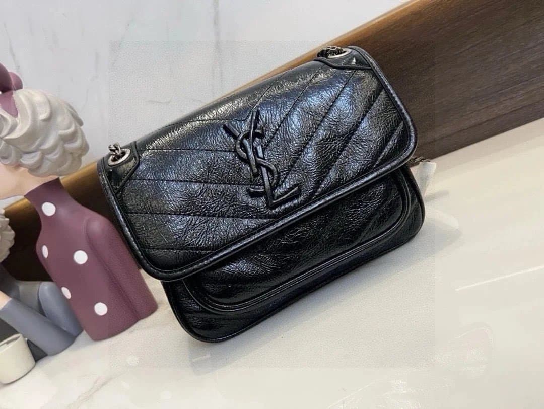 Saint Laurent Dionysus Mini Quilted Leather