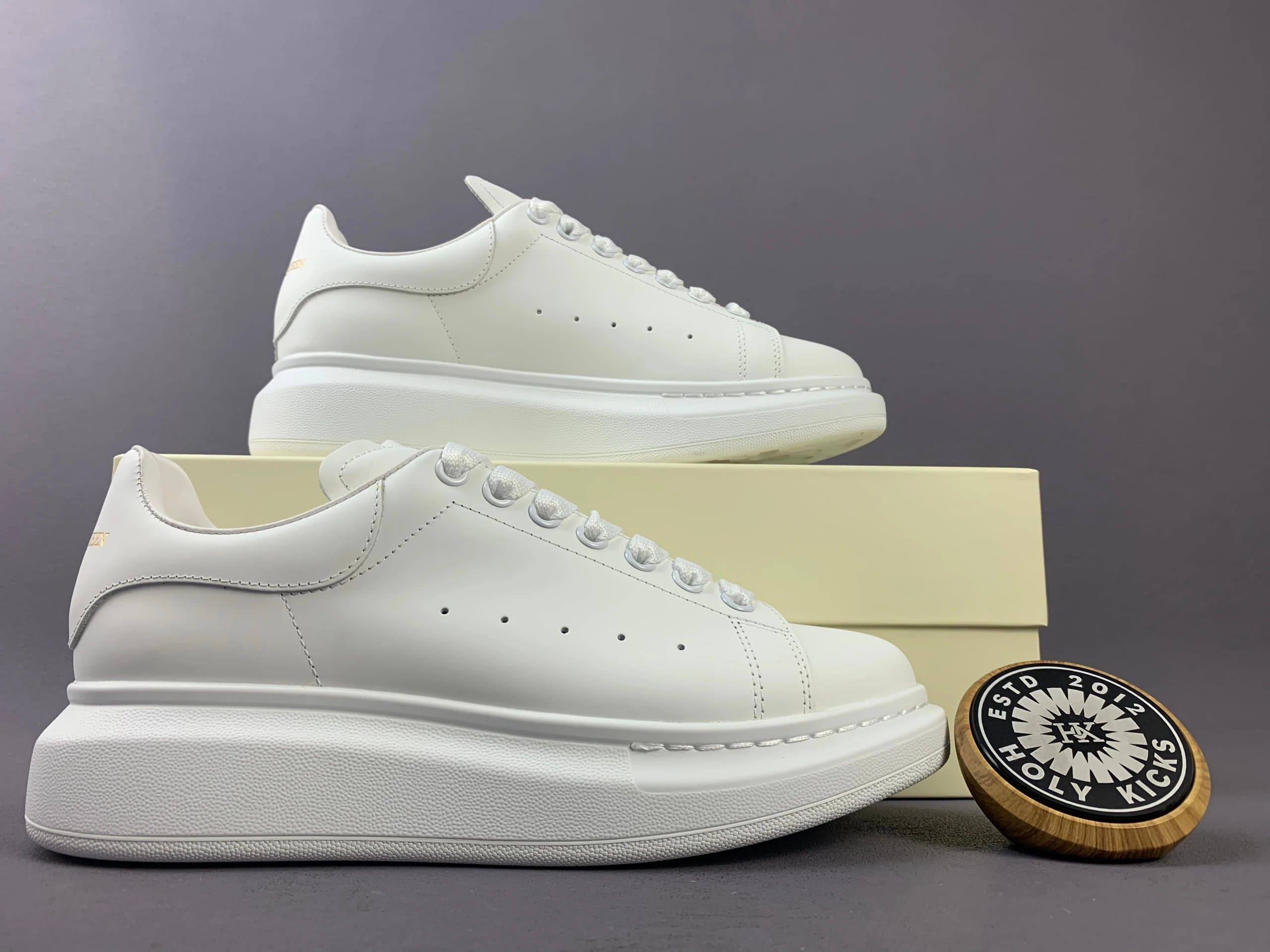 Alexander McQueen Oversized Sneaker Triple White
