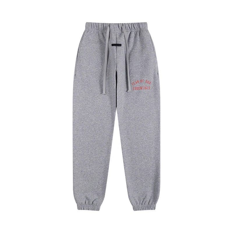 Fear of God Essentials Essentials Hoodie Box Logo — 灰色/裤子-1