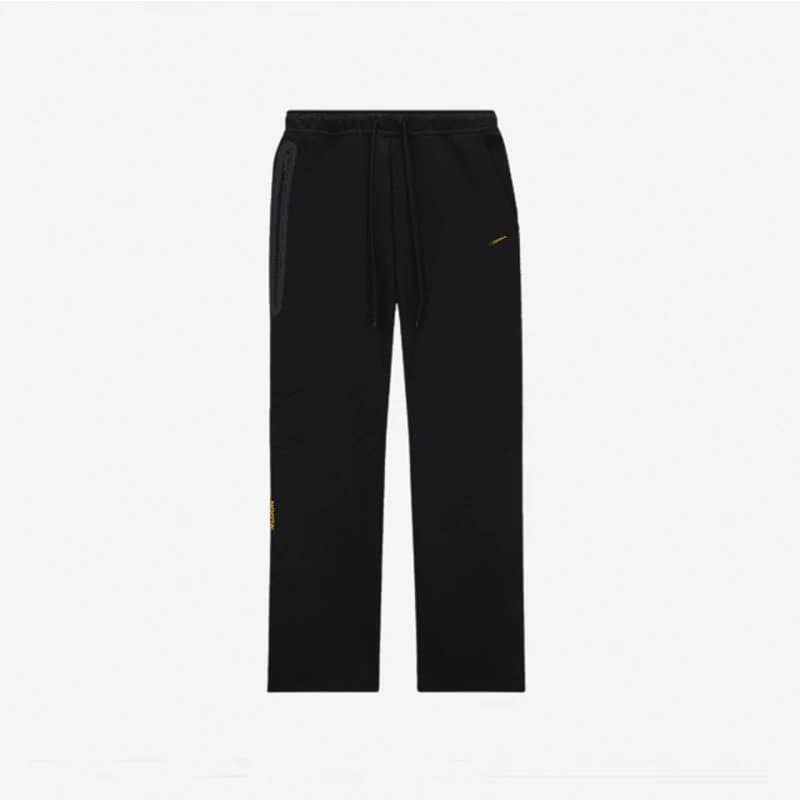 Lululemon Track Pants Black with Gold Logo