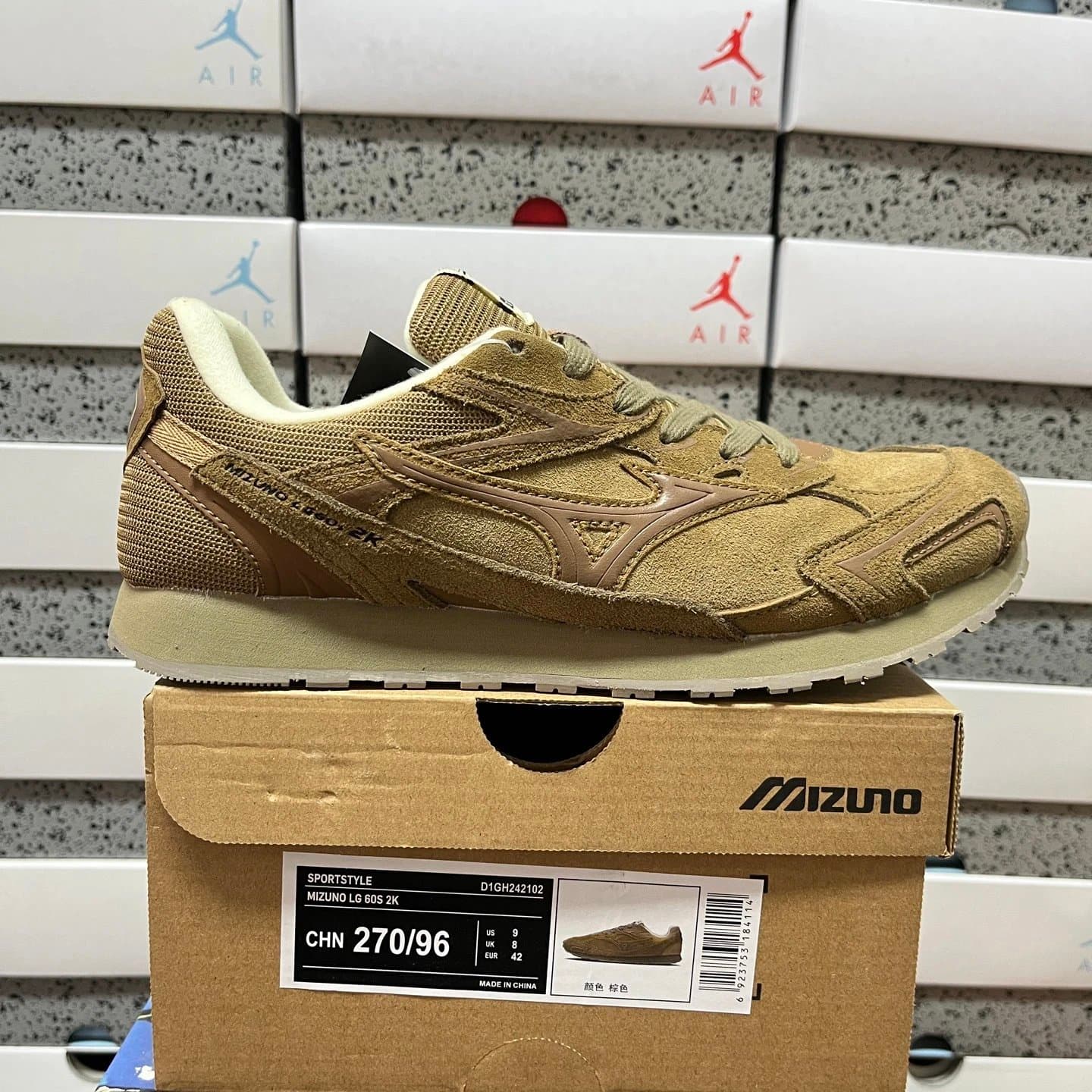 Asics Wave Prophecy LS Light Grey — KO版 · D1GH242102