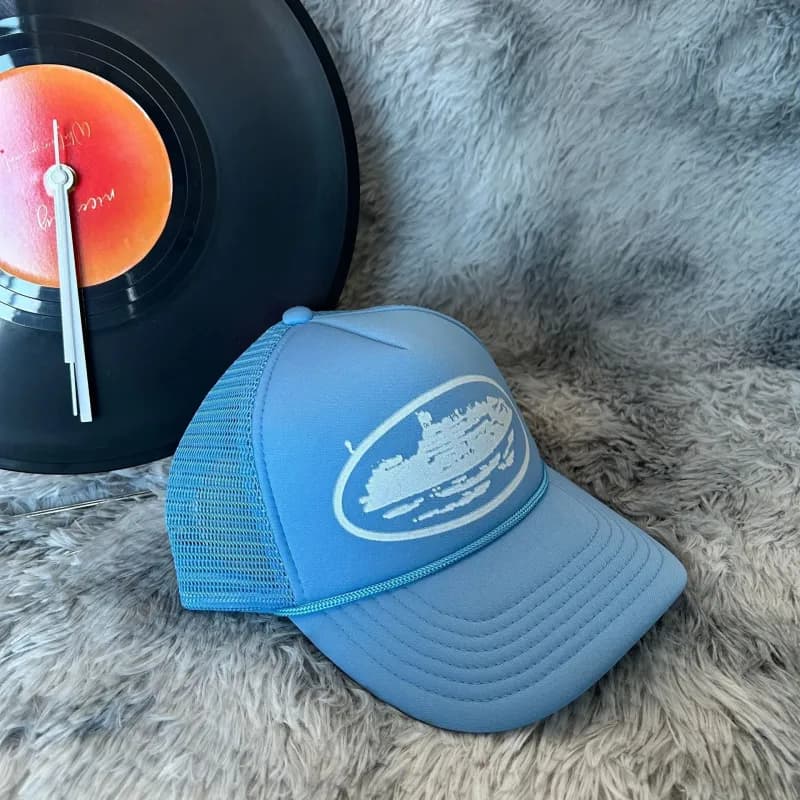 Palace Trucker Cap Ocean Graphic