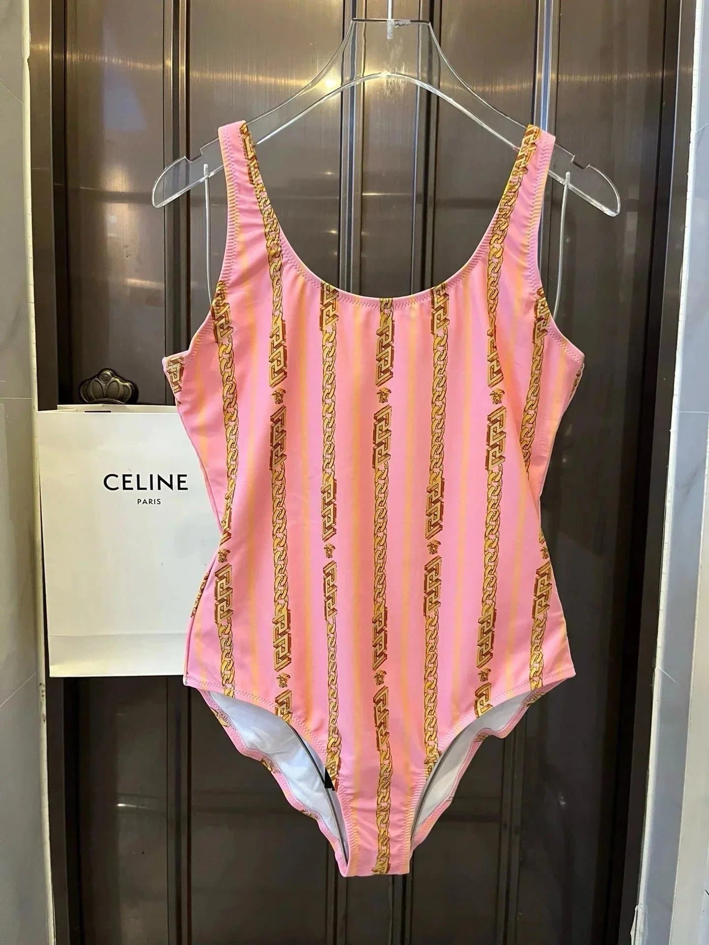 Fendi Bodysuit Baroque Print — 030343075