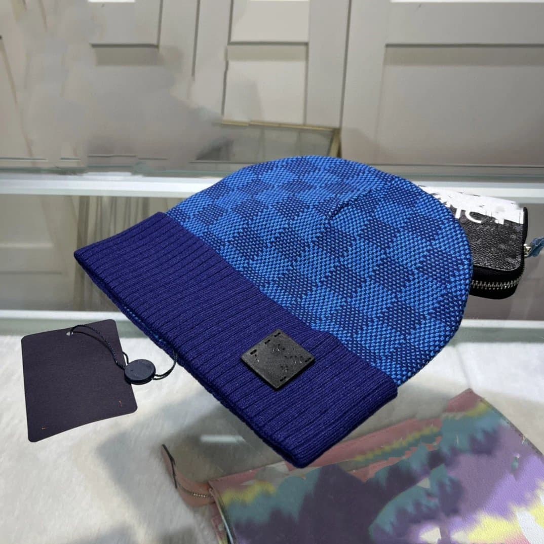 Louis Vuitton Scarf Monogram Grid — 均码 · 蓝色