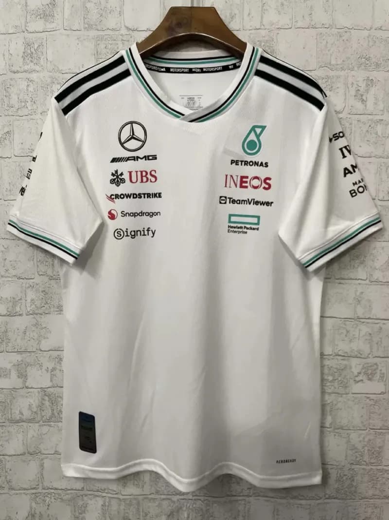 Tudor Polo Shirt Red Bull Racing Team — 2025F1梅赛德斯白色