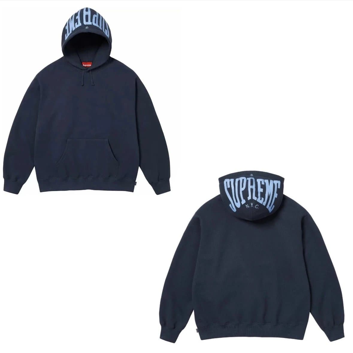 Supreme Box Logo Hooded Sweatshirt Arch Logo