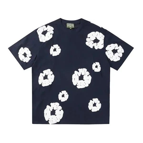Balenciaga Floral-Print Shorts 3D Flower Appliqué — ZJ-17