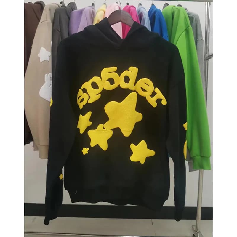 Sp5der Hoodie Star Logo