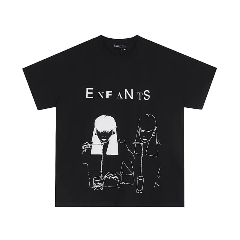 Givenchy Graphic T-Shirt Genfa 79 Print — 357 black