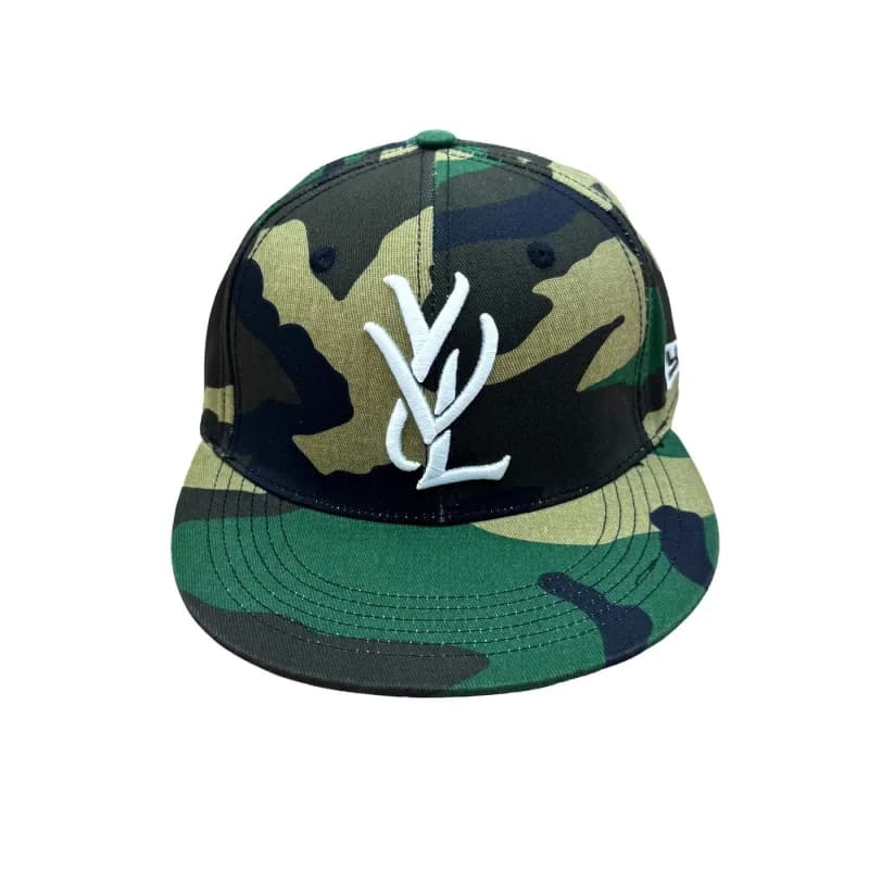 Saint Laurent × New Era Snapback Cap Camouflage