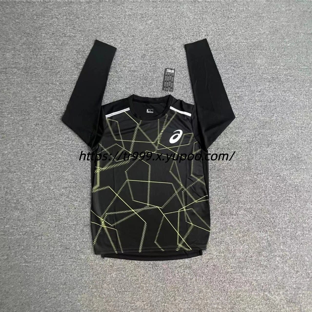 Asics Long-Sleeve Performance Top Geometric Print
