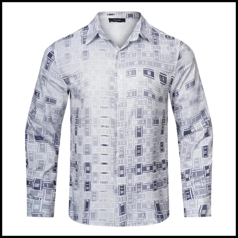 Logo Print Shirt All-Over AMIRI Logo