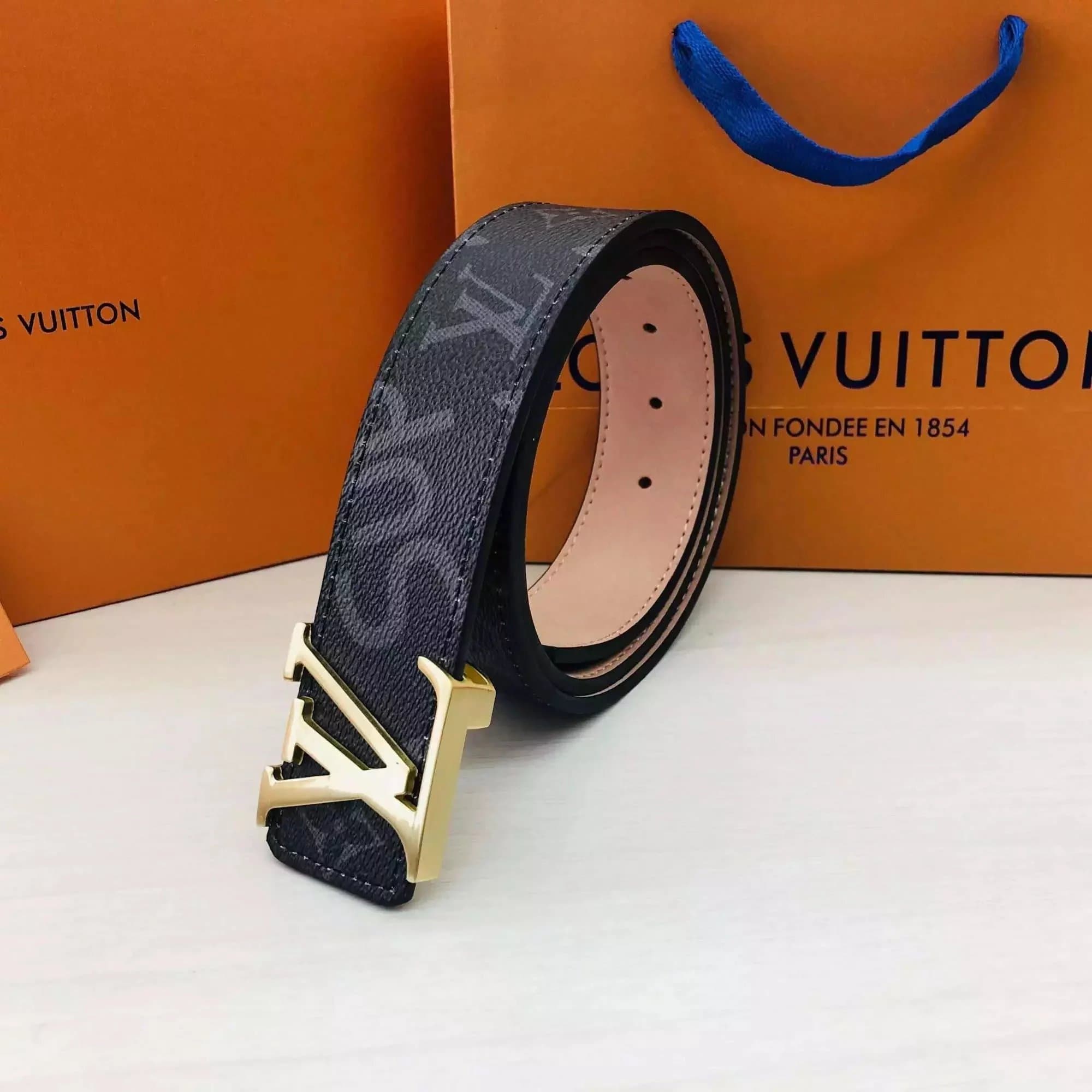 Louis Vuitton LV Belt Monogram Eclipse