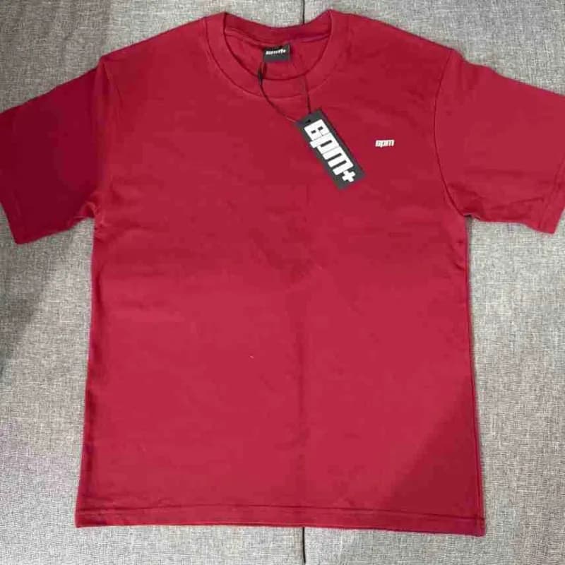 Logo Tee Solid Red