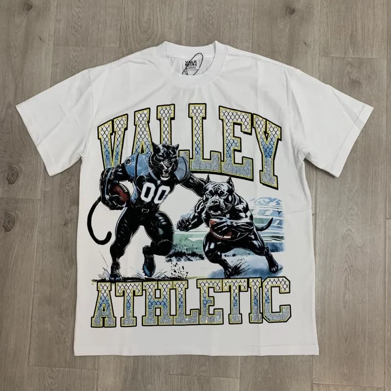 Vale Forever Valley Athletic Tee Panther Graphic