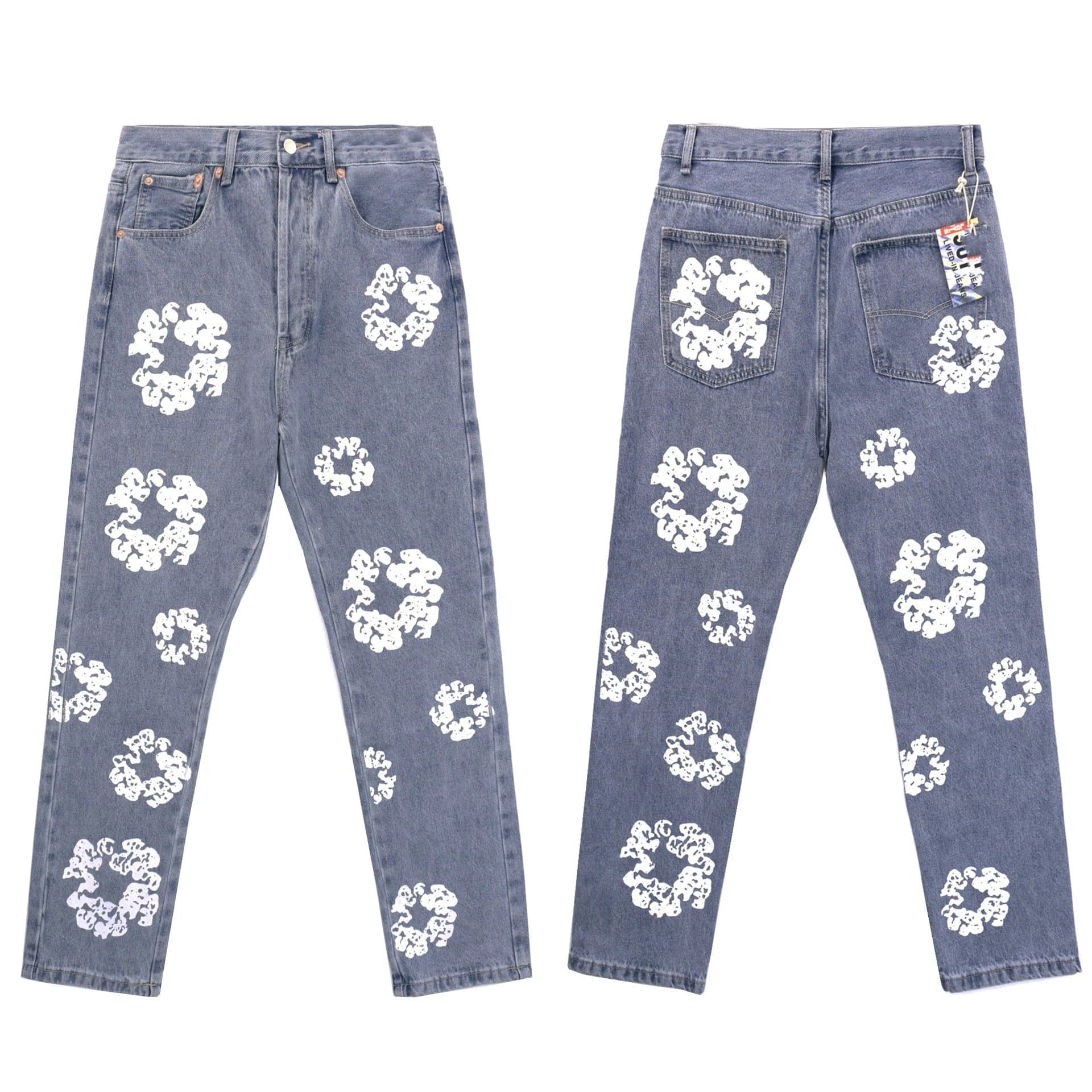 Levi's × Corteiz 501 Jeans Cloud Print