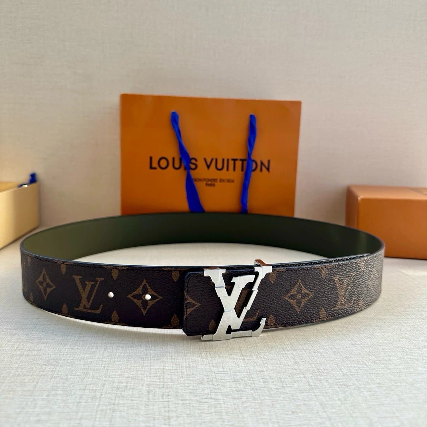 Louis Vuitton LV Initiales Belt Monogram Canvas