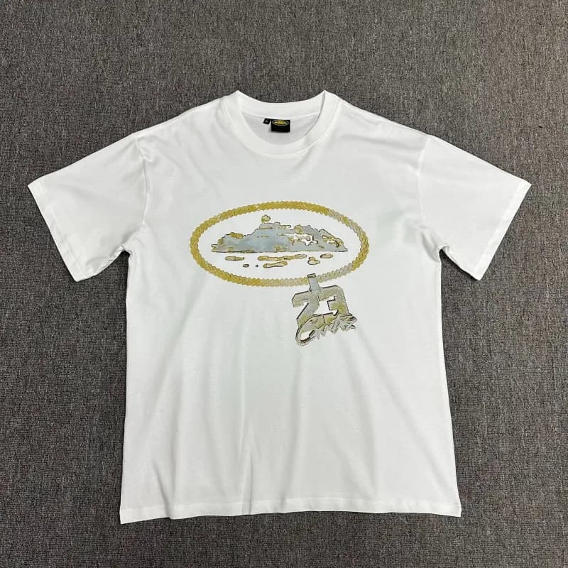 Corteiz Logo Tee Script Logo — 3110 ( 白色 )