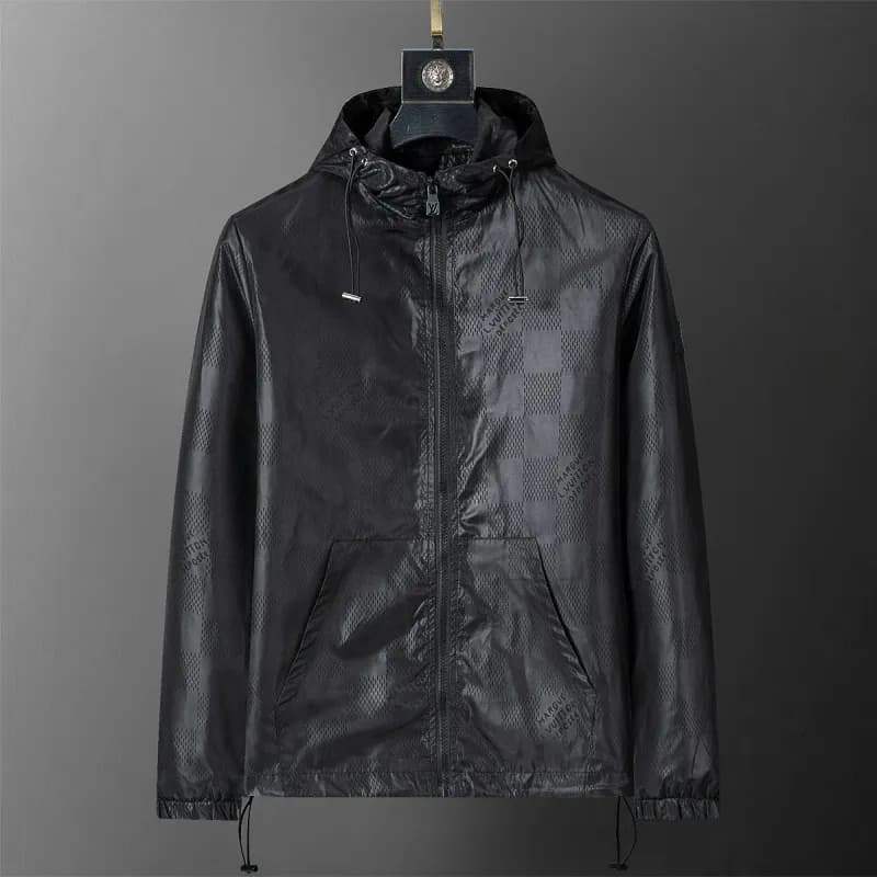 Louis Vuitton Windbreaker Jacket Monogram Grid