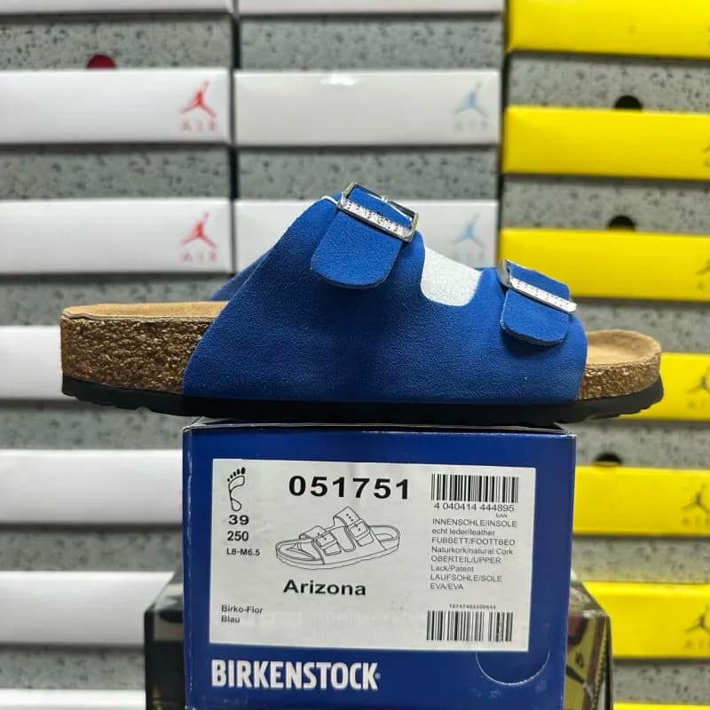 Birkenstock Arizona Flor Blue