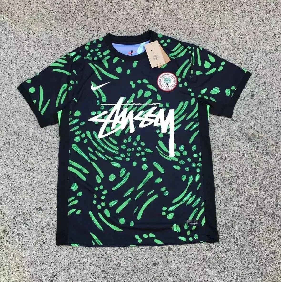 Nike Football Jersey Nigeria FA x Stüssy