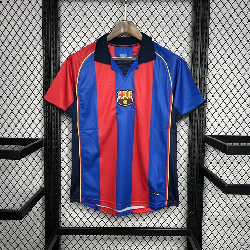 Adidas FC Barcelona Home Jersey 1998-2000 Retro