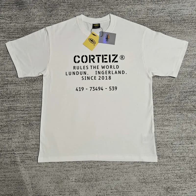 Gallery Dept. Graphic Tee Island Print — 1305 white