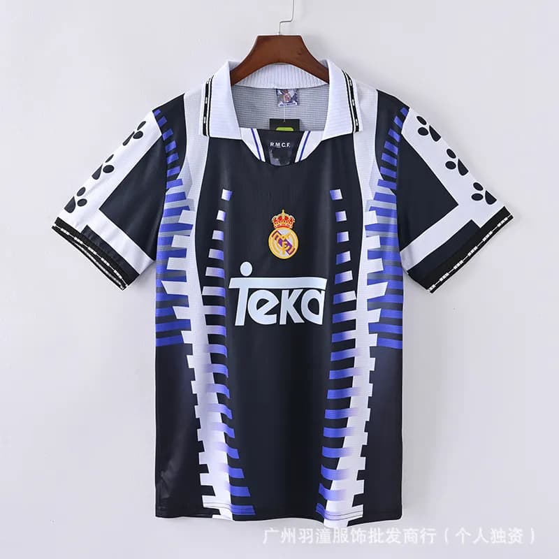 Adidas Real Madrid 1997-98 Away Jersey Teka Sponsor