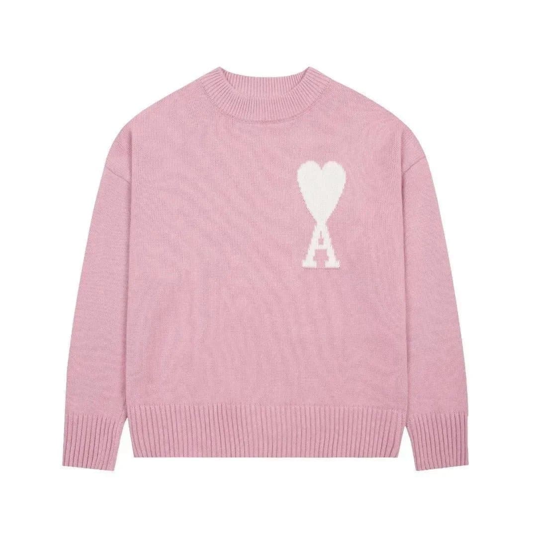 AMI Paris V-Neck Cardigan Solid Color — AI-05