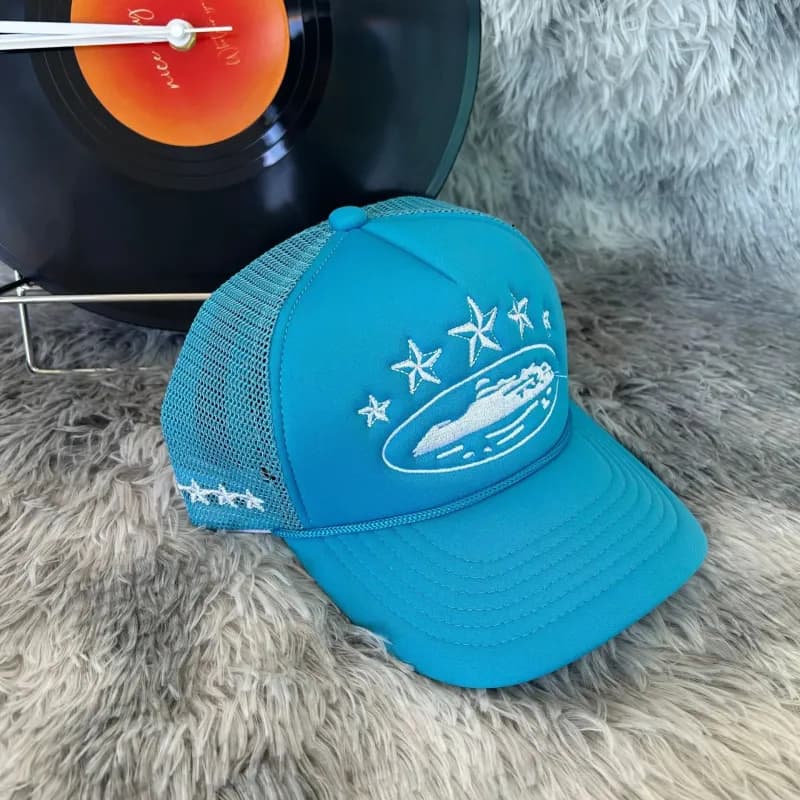 Stüssy Trucker Hat Star Wave Embroidery