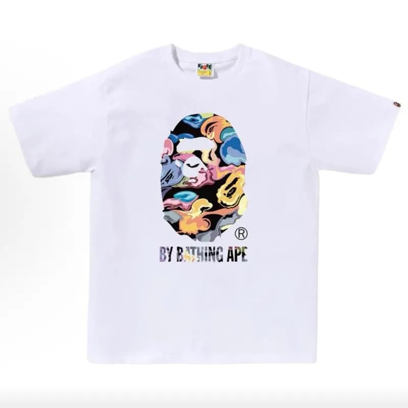 BAPE Ape Head Tee Cherry Blossom — 1346白色