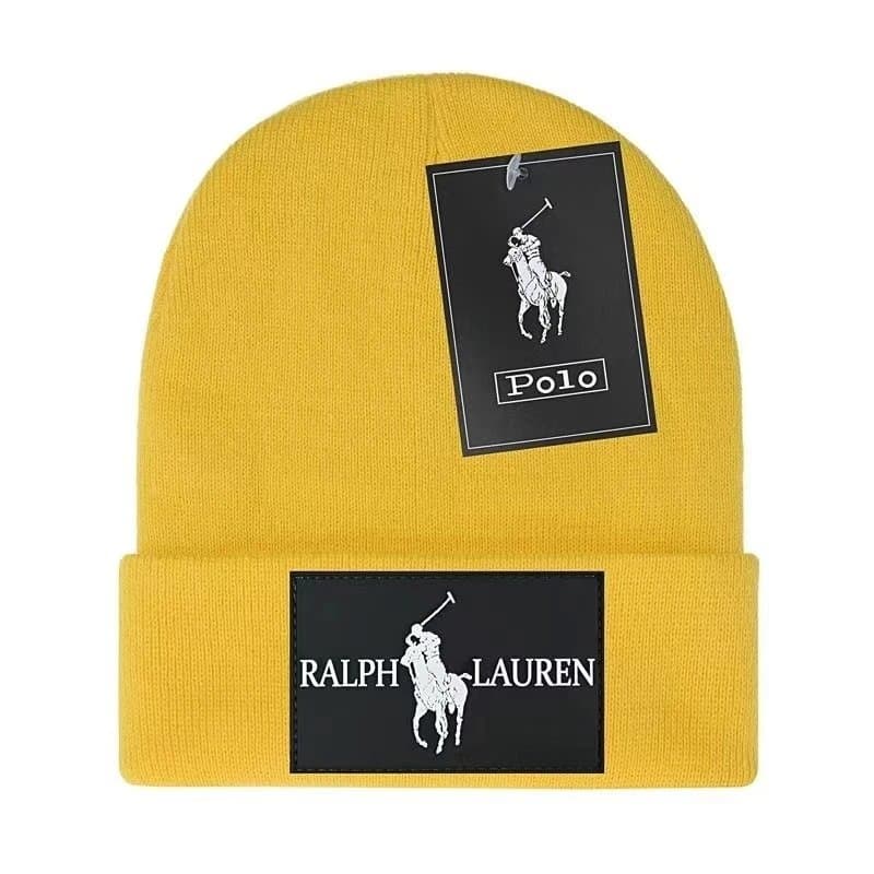 Polo Ralph Lauren Polo Beanie Jumpman Logo Patch — 15