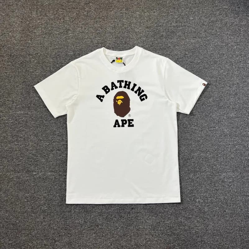 BAPE A Bathing Ape Tee College Logo