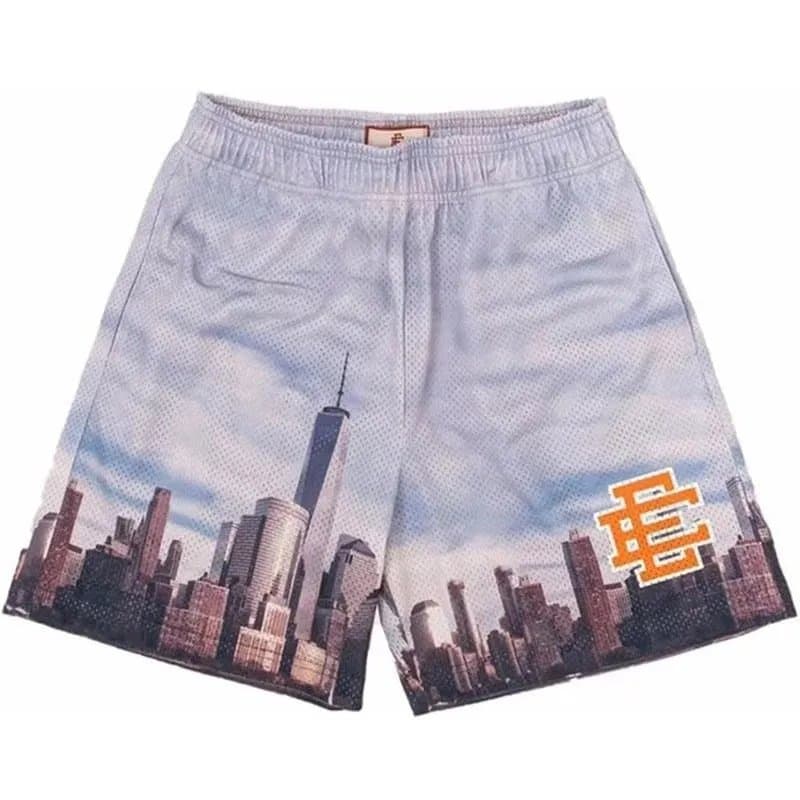Fear of God Essentials Mesh Shorts Star Print — 11