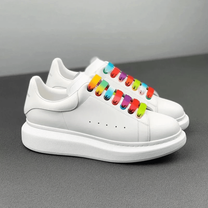 Alexander McQueen Sneaker Oversized Sole — 莆田** · 麦昆彩虹