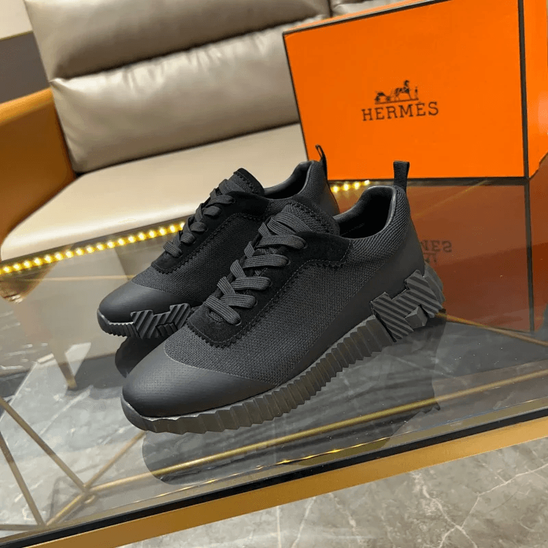 Hermès Run Black Mesh
