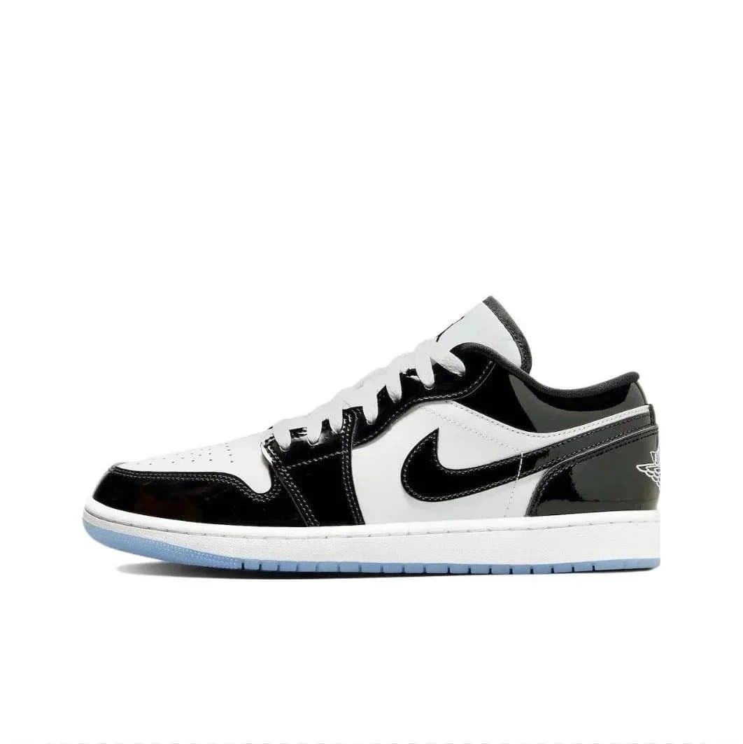 Nike Dunk Low Denim — 漆皮 白黑