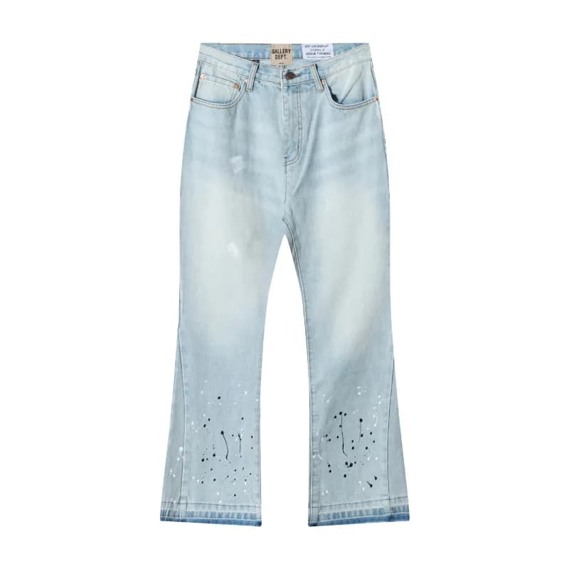 Gallery Dept. Flared Jeans Paint Splatter