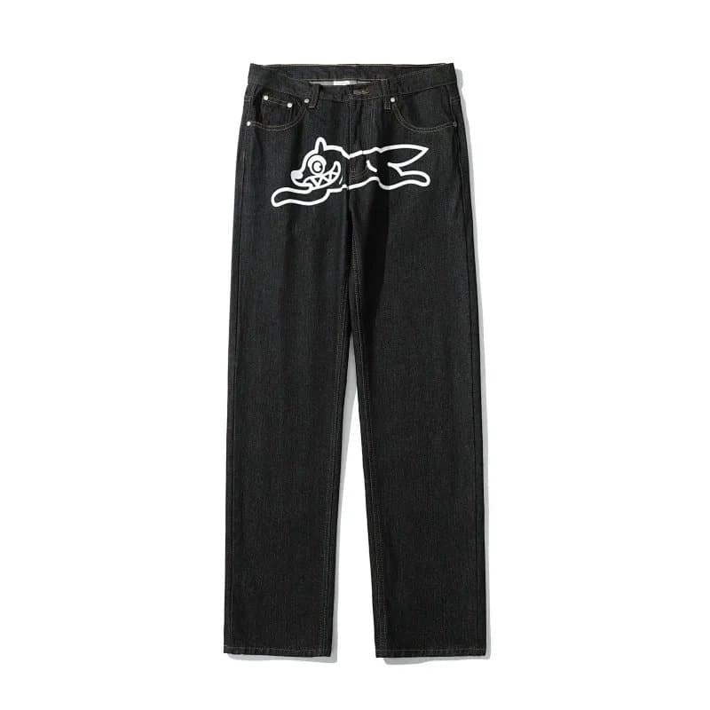 BAPE Straight Fit Jeans Ape Head Logo