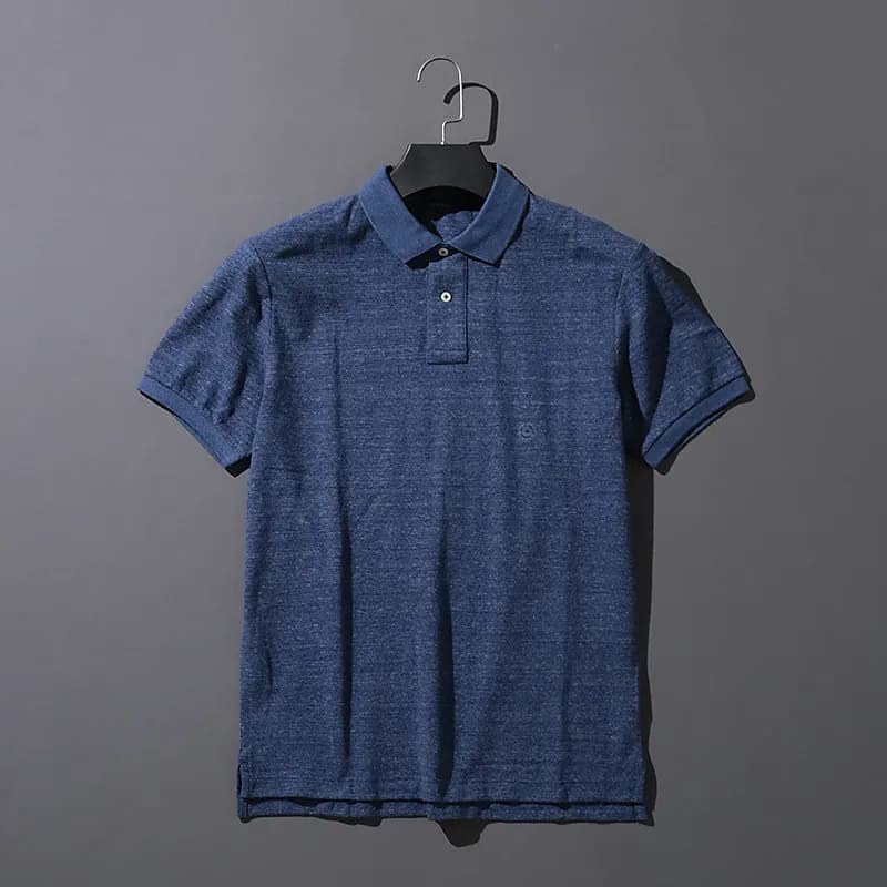 Polo Ralph Lauren Polo Shirt Classic Fit — Flower Sand Blue