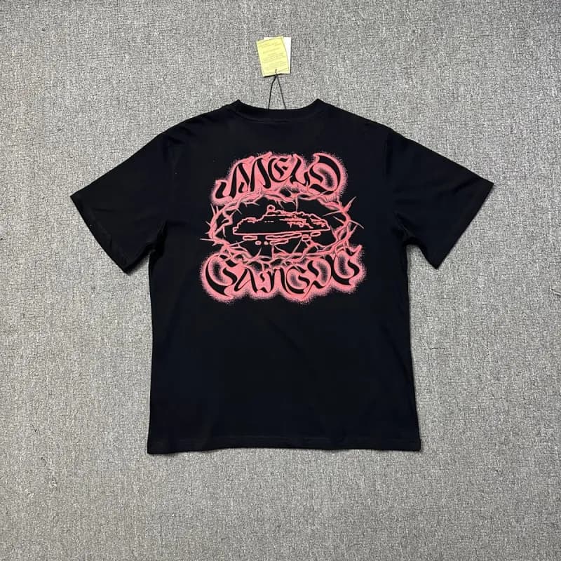 Off-White Oval Logo Tee Rustic Oval — 3219 黑红