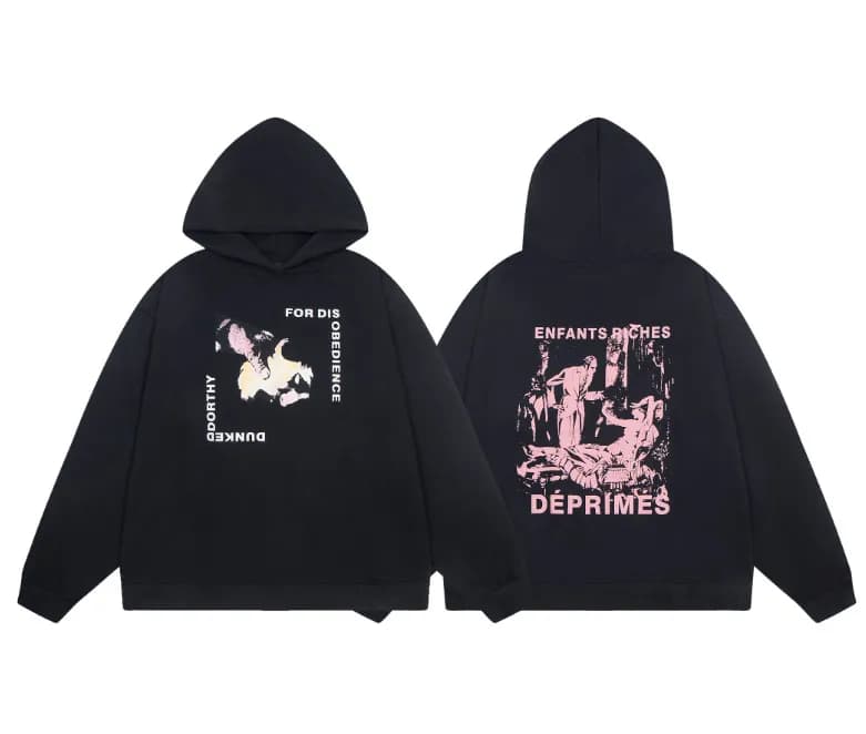 Fear of God Essentials Zip-Up Hoodie Washed Black — ER822