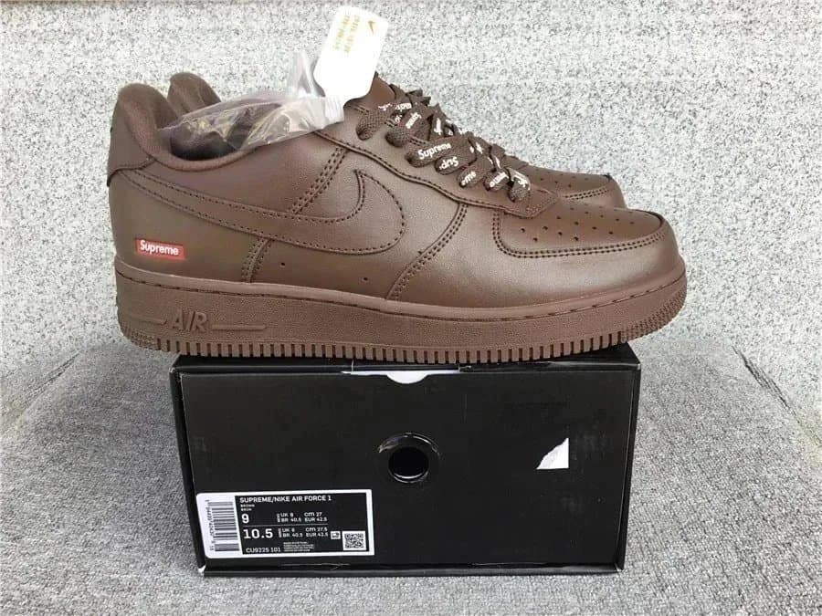 Nike Air Force 1 Low Supreme Brown