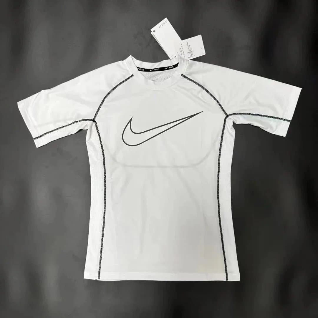 Nike Performance T-Shirt Light Grey — 白色短袖
